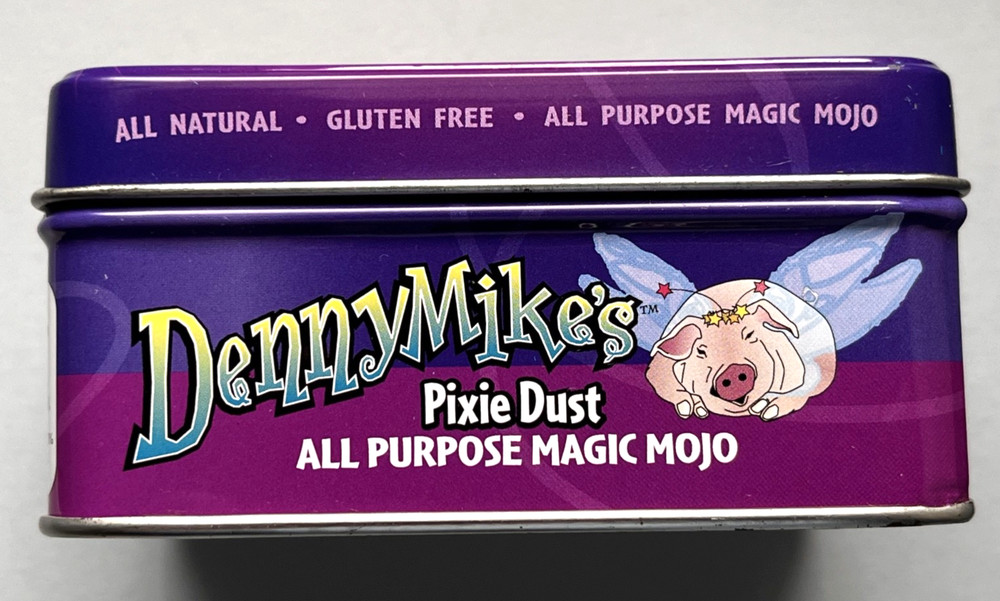 Pixie Dust Magic Mojo Seasoning Tin by Denny Mike's 2012 - Unopened Collectible