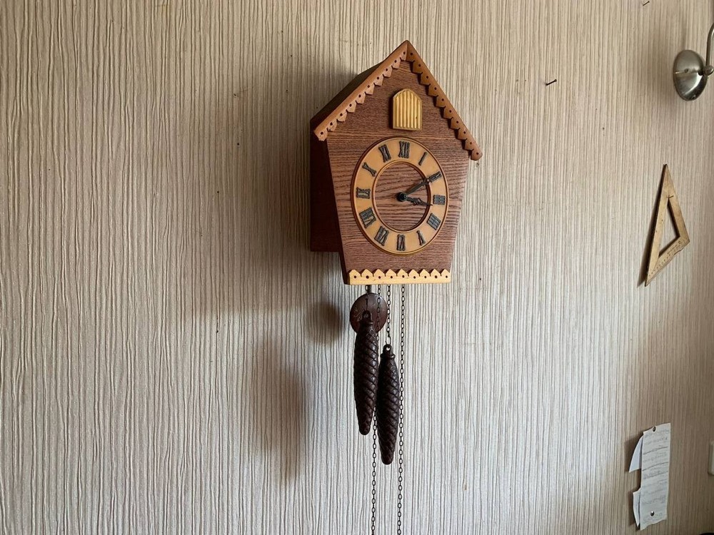 Soviet Vintage Cuckoo clock, USSR clock, Soviet working clock, Working cuckoo