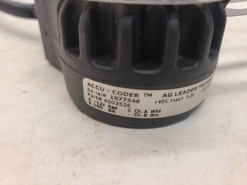 Ag Leader_Metering shaft encoder_PN: 4003526_ Accu-Coder Sensor