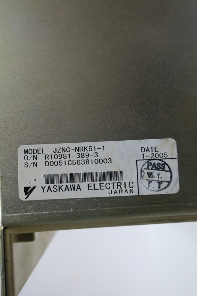 Yaskawa JZNC-NRK01-1 Rack Chassis Module