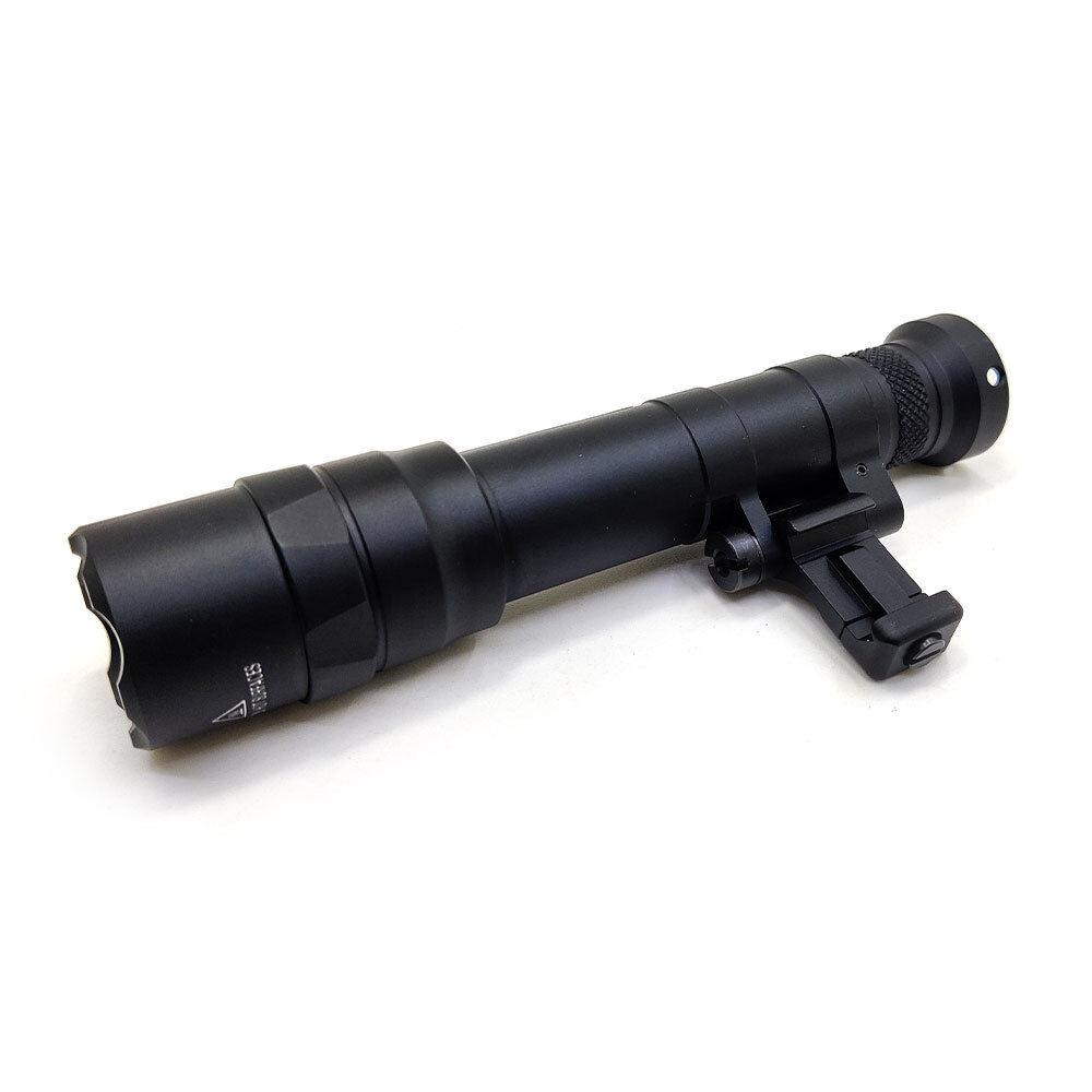M640DF Dual Fuel Tactical LED Flashlight Offset Side Mount Hunting Weapon Light