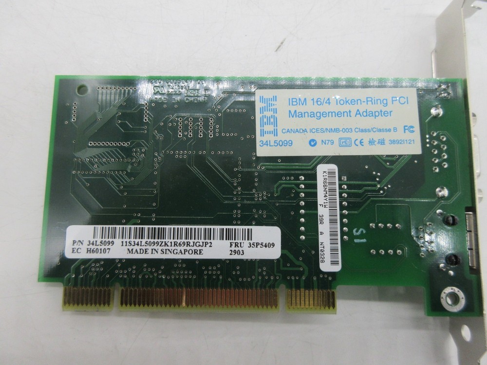 IBM 16/4 Token-Ring PCI Management Adapter