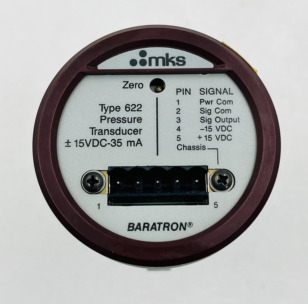 MKS 622AX11TDE Baratron Capacitance Manometer