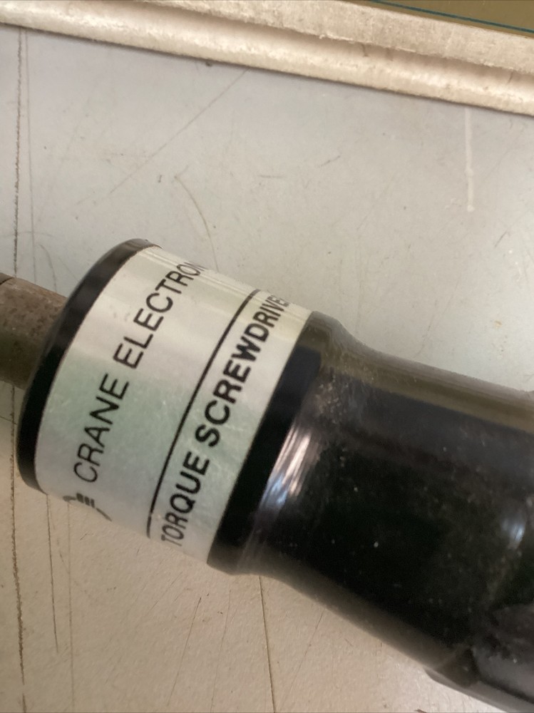 Crane Electronic Torque Screw Driver #5DN003011