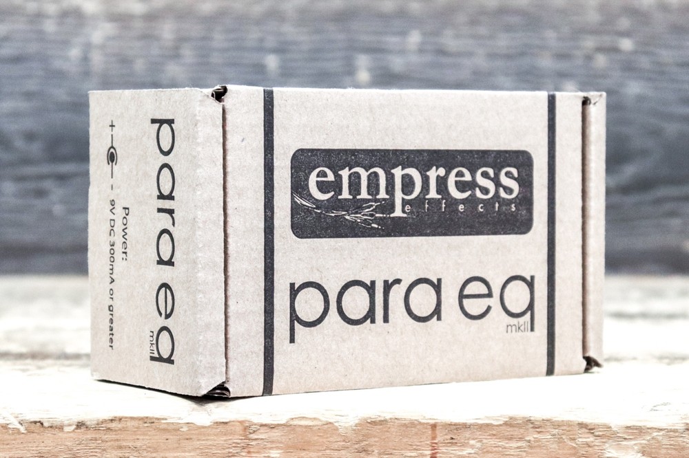 Empress Effects ParaEQ MkII Transparent Parametric EQ with Boost Effect Pedal