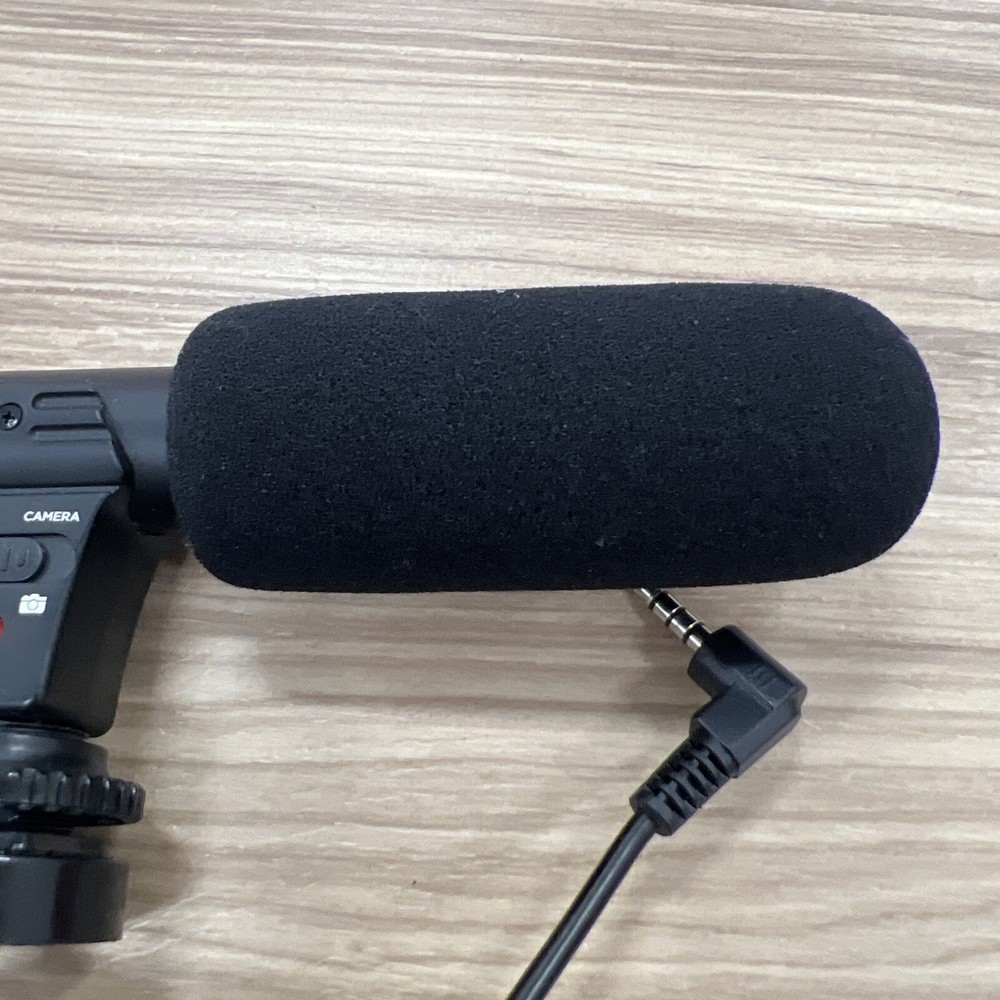 Bower Streaming Broadcast Microphone 1/4”Jack + Adjustable Stand Piece EUC