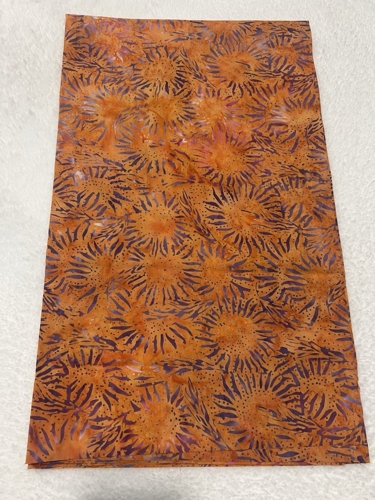 Hand Dyed Batik Fabric 🌸 1 Yard