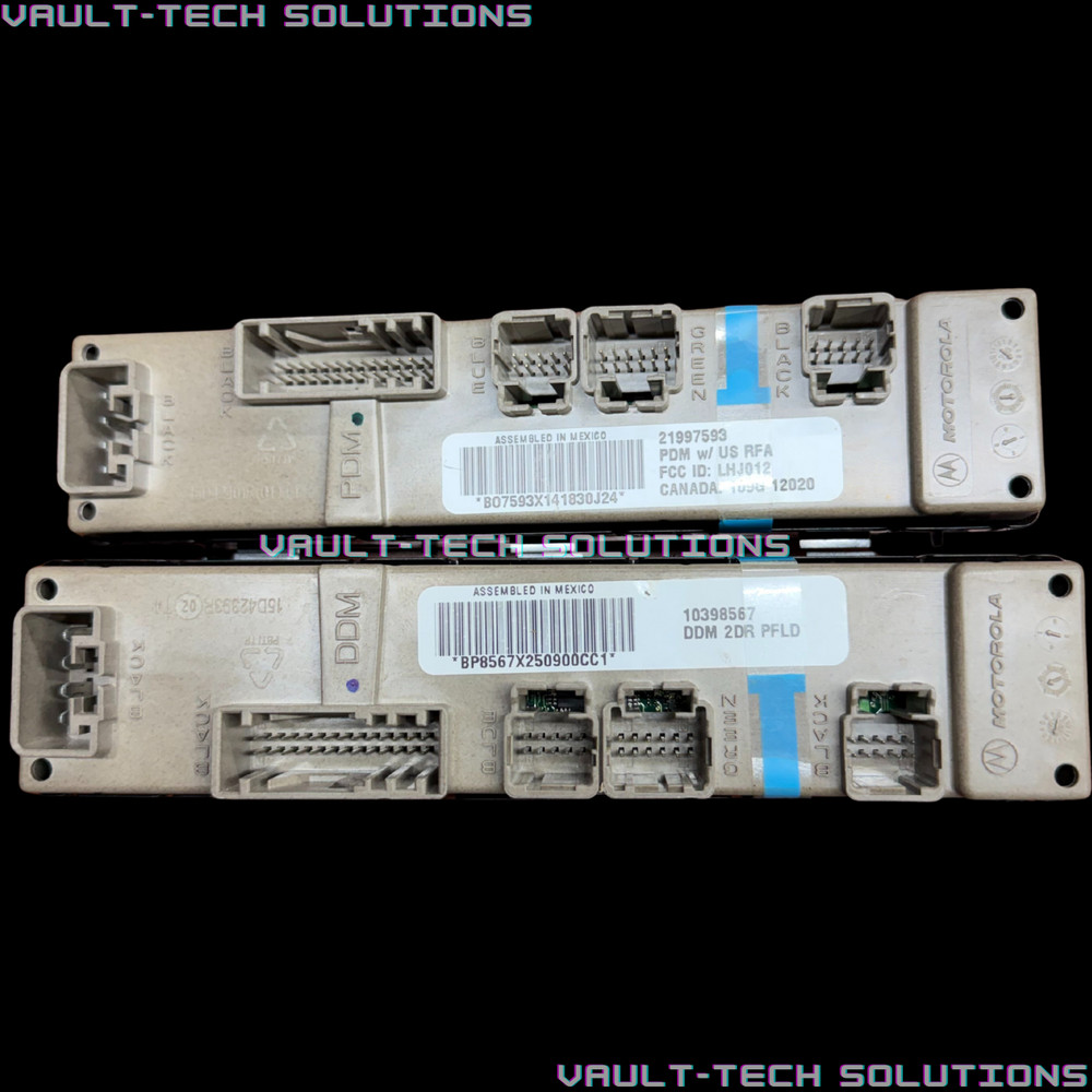 03-06 Silverado Sierra Single Cab Front Window Switch Set BLUE LED Power Fold