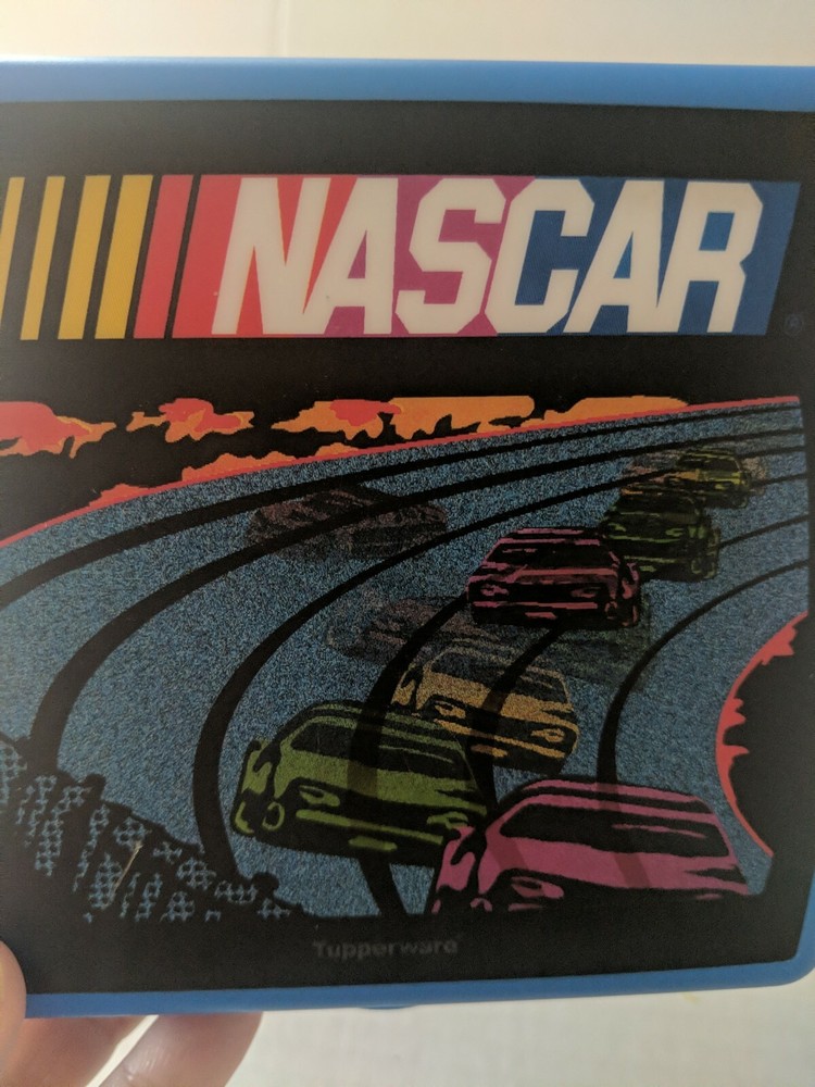 Tupperware And NASCAR Holographic Sandwich Keeper