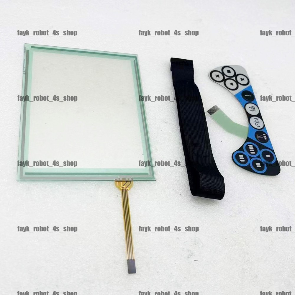 For ABB DSQC679 robot teach pendant pad Touch panel+overlay+hand strap in stock