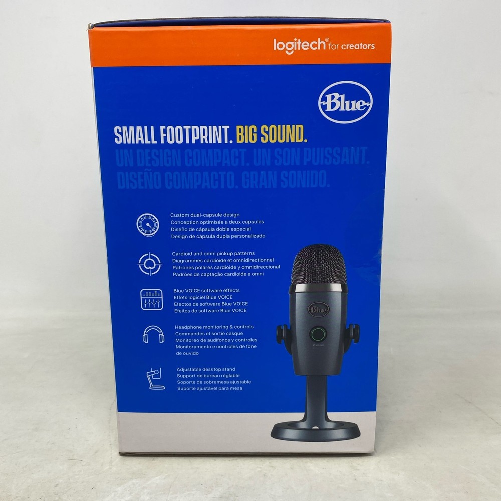 Blue Yeti Nano USB Microphone - Shadow Grey 988-000088
