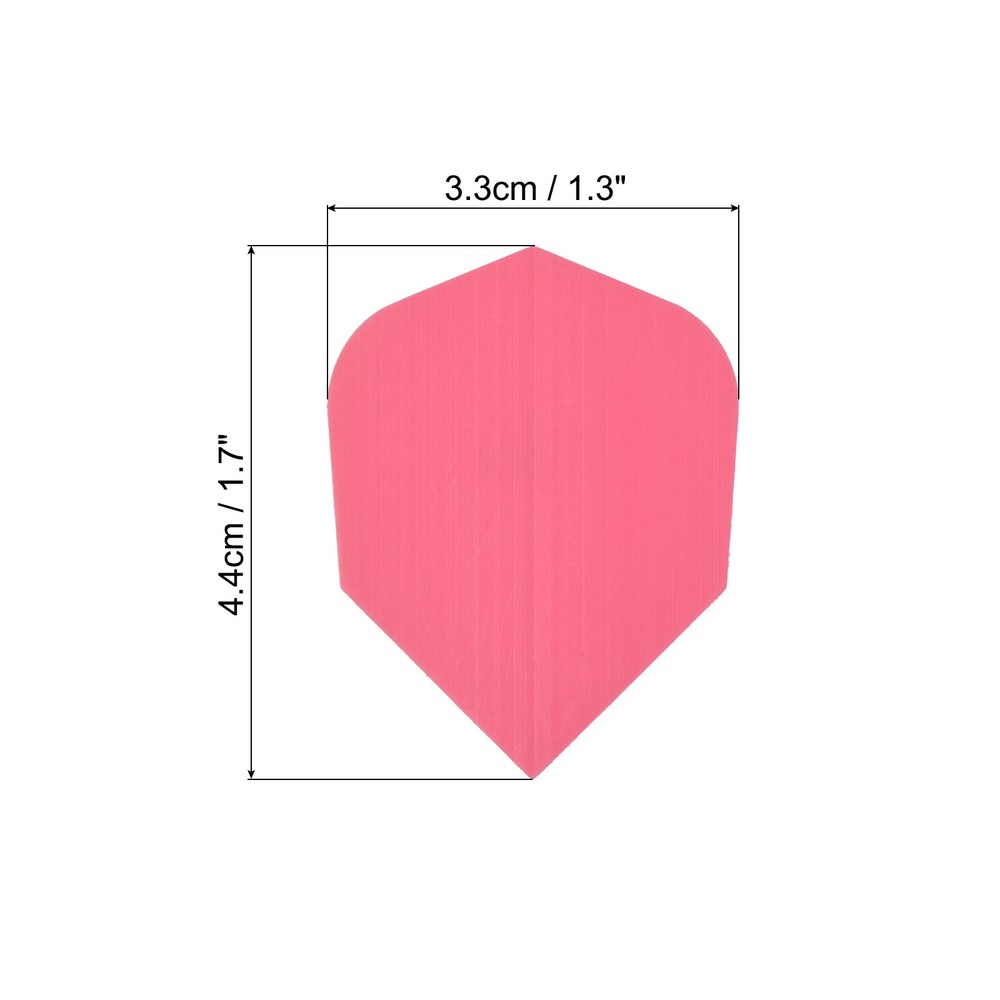 Dart Flights, 3 Pack PET Darts Accessories Rose