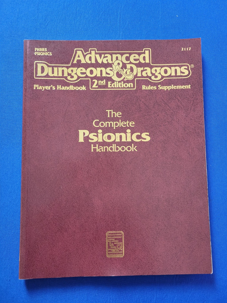The Complete Psionics Handbook - AD&D 2117