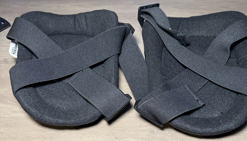 Hyper Tough Protective Hard-Shell Rocker Kneepads 8.75 high