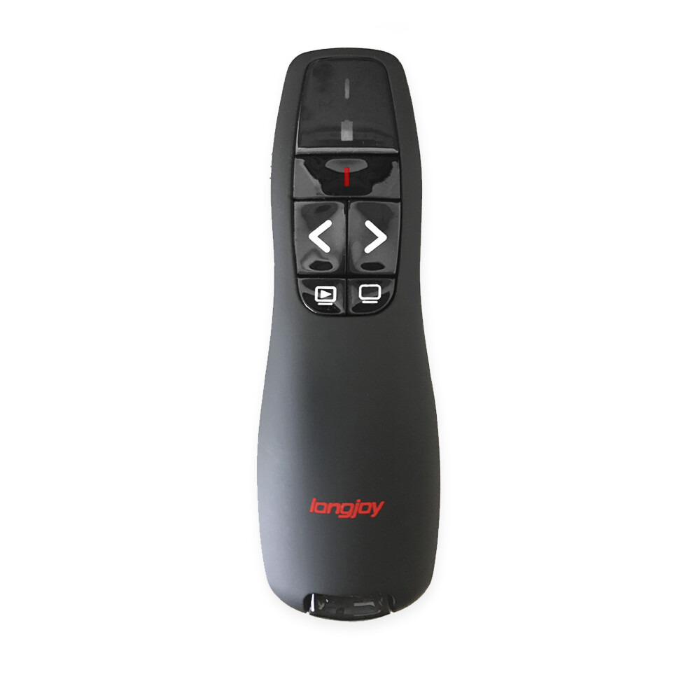 Wireless Presenter Longjoy Presentation Remote Control Red Laser Pointer