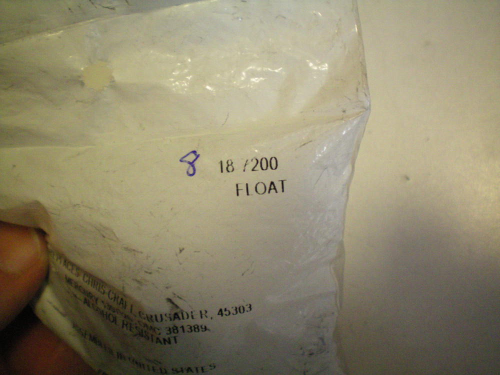 SIERRA #18-7200 FLOAT, FREE FREIGHT