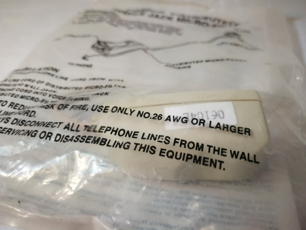 Corning phone line DSL filter CPS-C100-0A-CN
