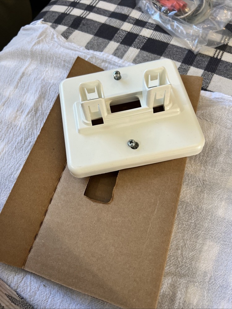 PEXEmergency Exit Sign LED Red Letters Battery Backup Double-Sided Mountable NEW