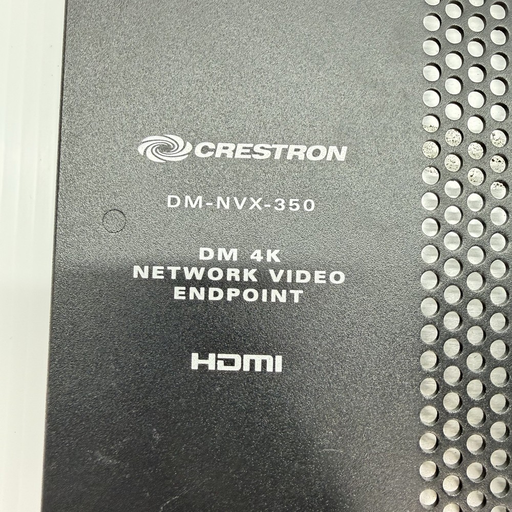 Crestron DM-NVX-350 DM 4K HDMI Network Video Endpoint Encoder Decoder With Power
