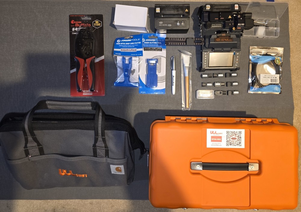 UCL Swift KF4A-HDC KIT All-In-One Active Cladding Alignment Fusion Splicer