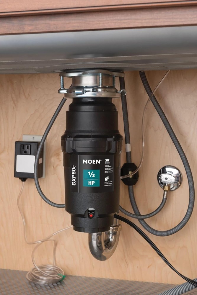 Moen Prep Series PRO 1/2 HP Continuous Feed Garbage Disposal with Power Cord