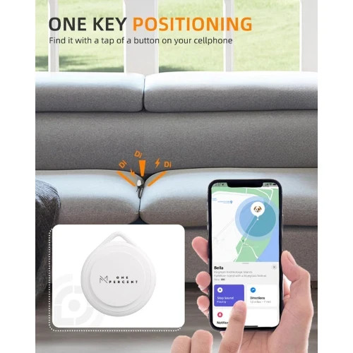 3 PACK Smart Air Tag GPS Bluetooth Tracking for Keys Finder GPS Tracker iOS only