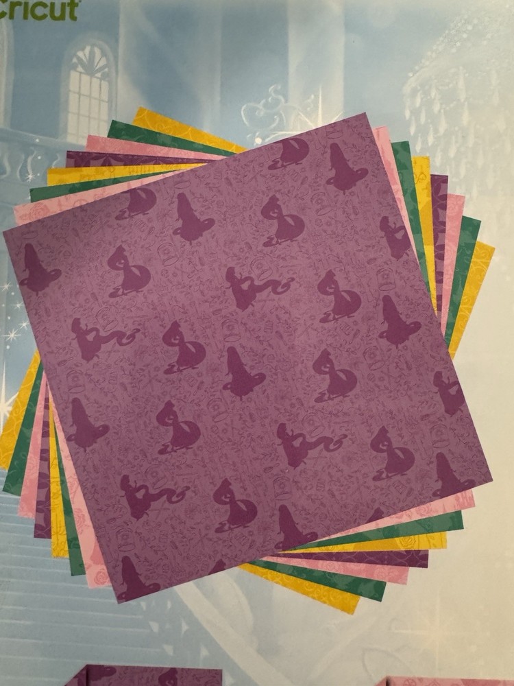 Cricut Disney Princess Magic Scrapbooking Paper, New