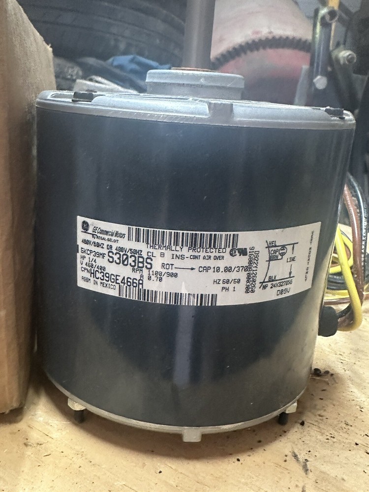 GE Commercial Motor 480v