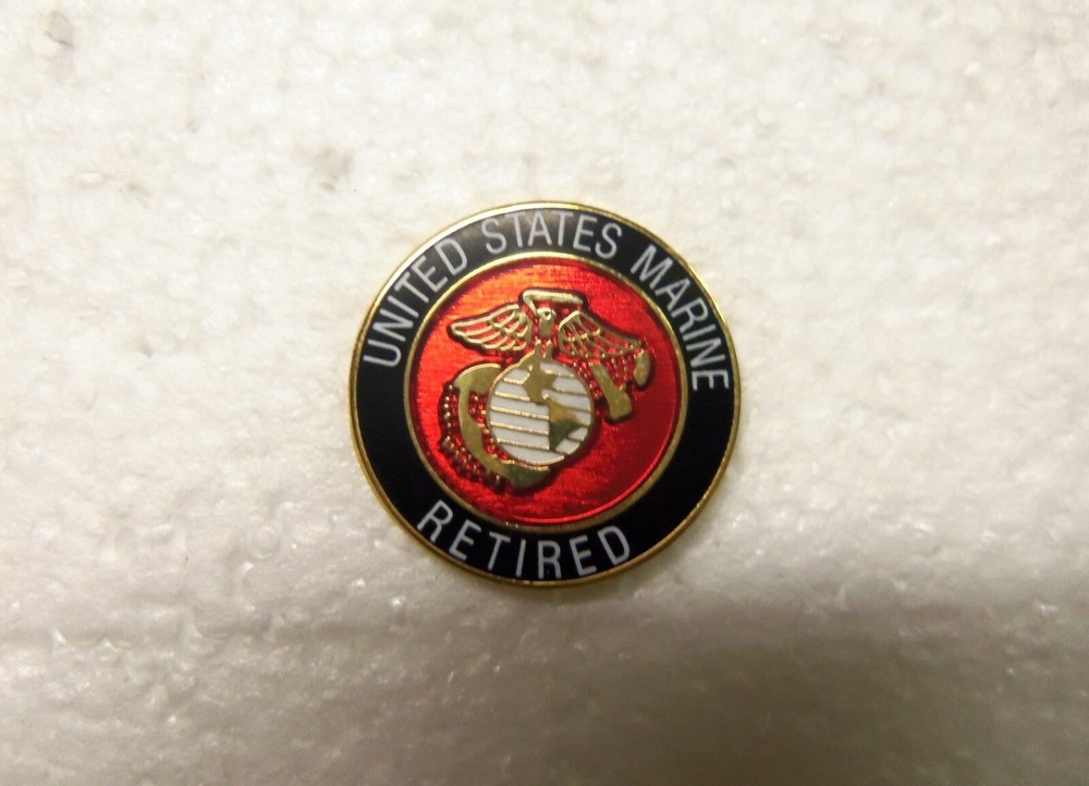 US Marine Corps - Retired Pin