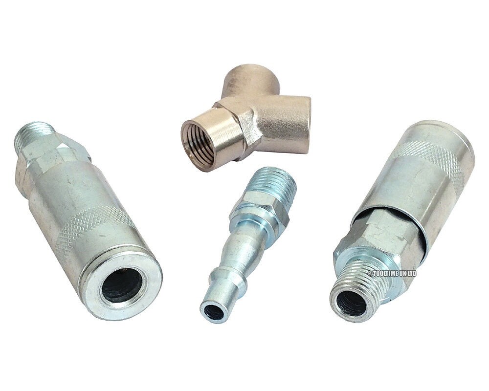 3 WAY QUICK RELEASE "PCL" TYPE AIR LINE SPLITTER Y CONNECTOR AIRLINE COUPLING