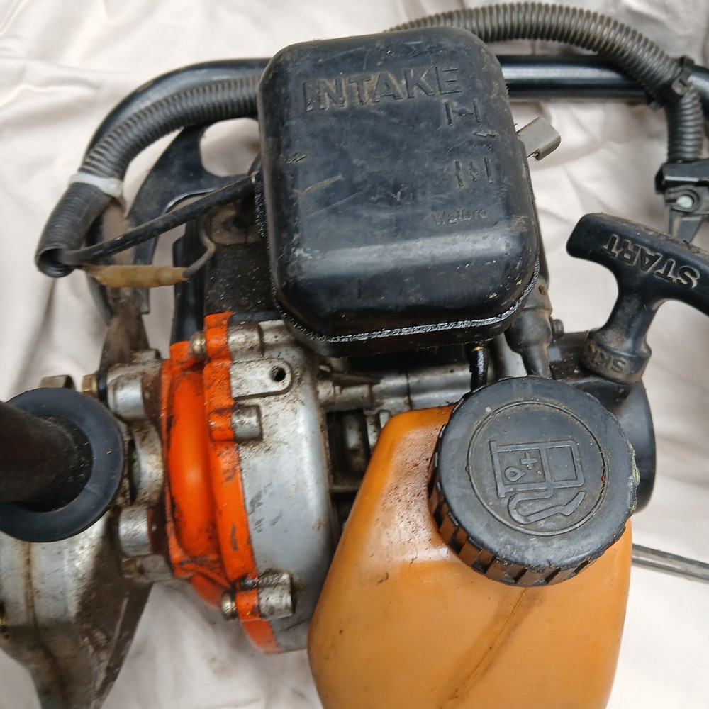 TANAKA PRO FORCE, TED262HS, GAS POWERED DRILL, HAS SPARK & 120 COMPRESSION