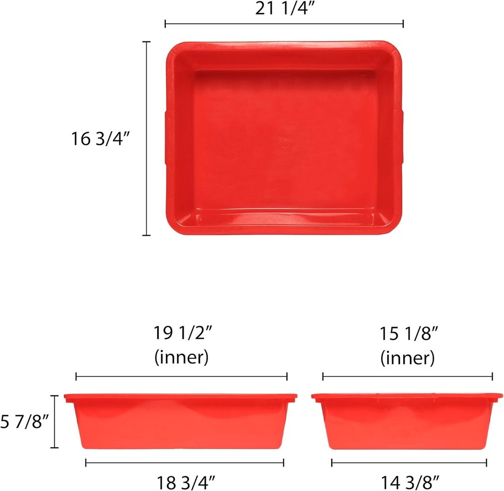 Thunder Group Square, 600mm Basket, Blue, PLDB007