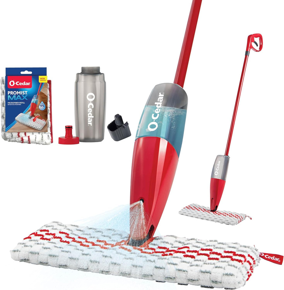 ProMist MAX Spray Mop - Red Microfiber