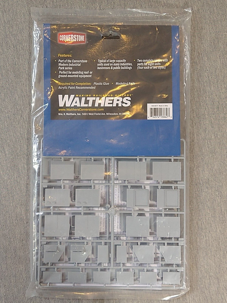 Walters HO HVAC Units Plastic Kit 933-4077 ~ TS