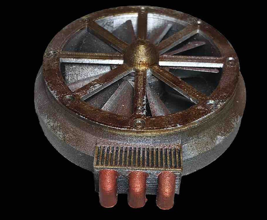 Large Ventilation Fan Terrain Painted Wargaming Scenery