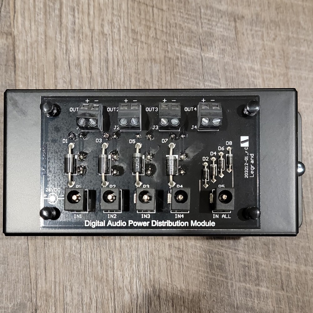 Legrand Digital Audio Power Distribution Module 203221-01 Audio System Component