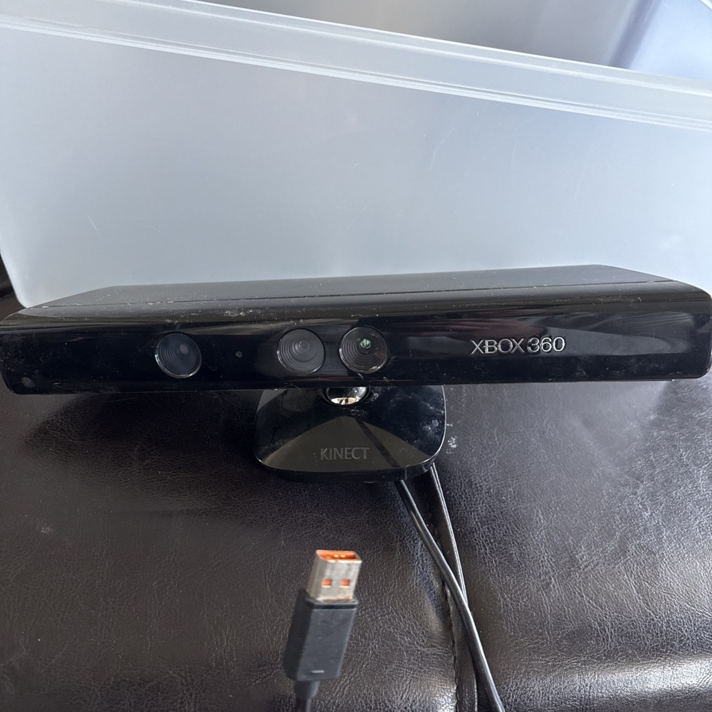 Official Microsoft Xbox 360 Kinect Motion Sensor Bar! ~ Works Great! Fast Ship!