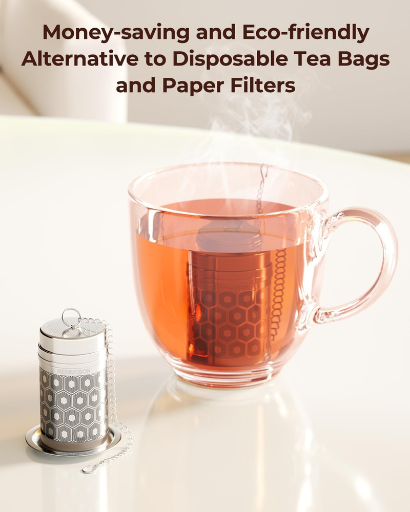 Extra Small Tea Infuser Stainless Steel Fine Mesh Strainer for Loose Leaf Tea