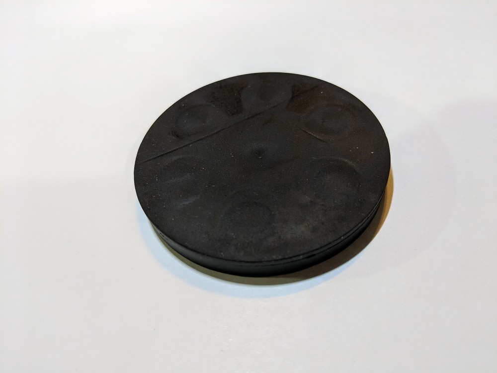 66mm Threaded Magnet Female Threaded 1/4"-20 Rubber Coated