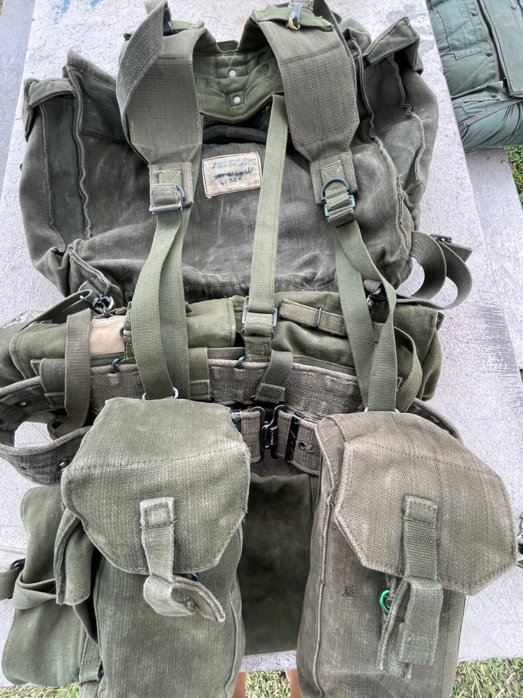 British Military Canvas Rucksack