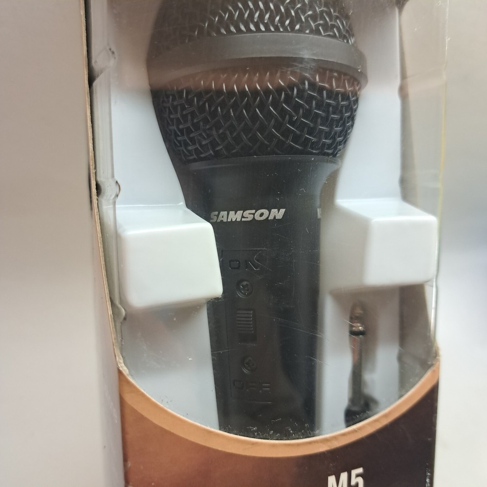 BRAND NEW! Samson Karaoke Dynamic Microphone M5 (85)