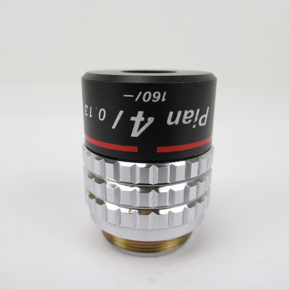 NIKON PLAN 4X/0.13 160/- CFN MICROSCOPE OBJECTIVE LENS