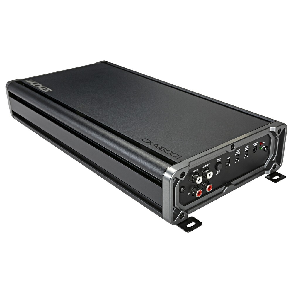 Kicker CXA1800.1 Class D 1800 Watt Mono Amplifier