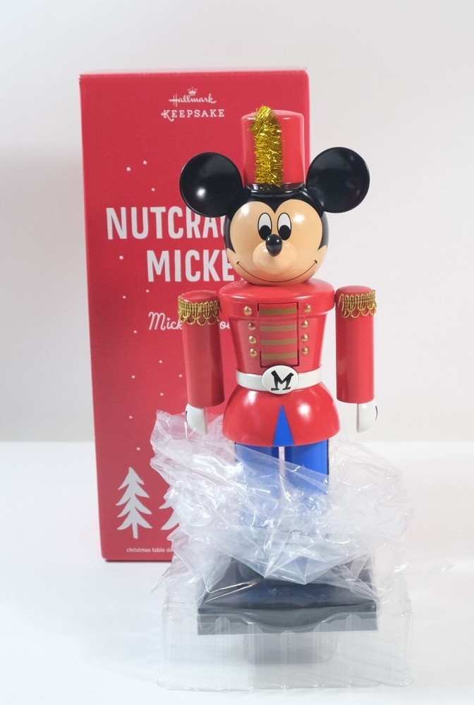 2015 DISNEY HALLMARK KEEPSAKE MICKEY MOUSE NUTCRACKER NIB