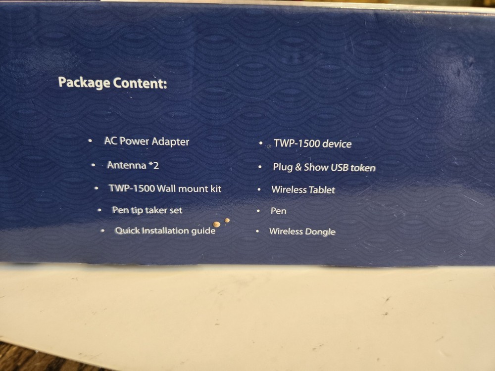 QConnect QOMO Hite Vision WIPS2 Wireless Interactive Presentation System. Tablet