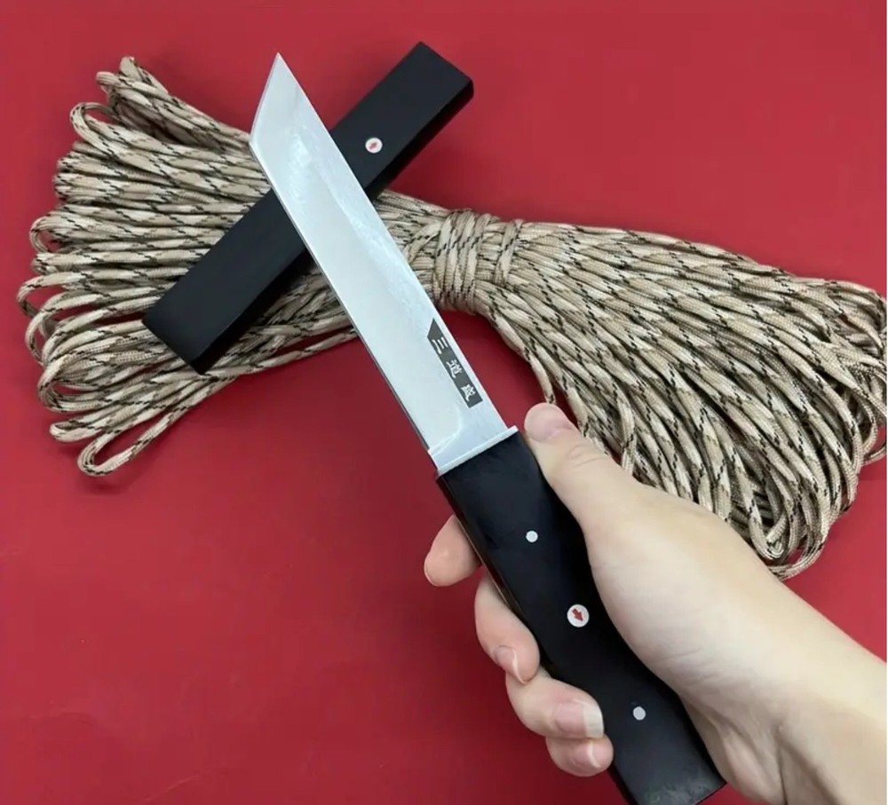 Tanto / Katana style fixed blade with sheath