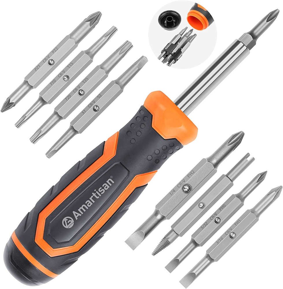 18-In-1 Multi-Bit Screwdriver Set Tool All in One Portable Multi Purpose....