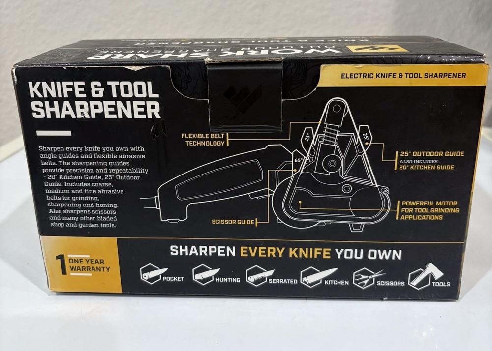 Work Sharp Outdoor Sharpener WSKTS Knife Sharpener - Working Condition