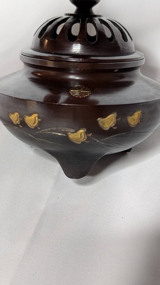 Zuho Bronze Incense Burner - Chic