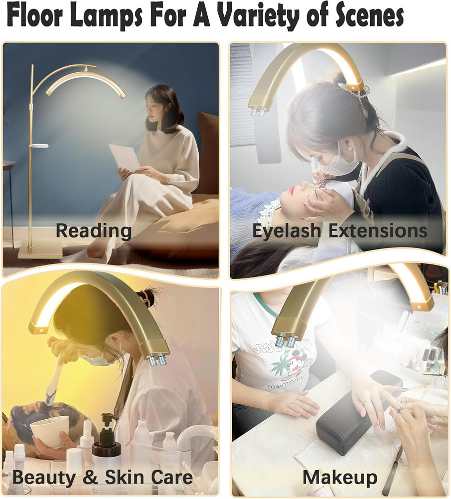 Adjustable LED Lash Lamp for Eyelash Extensions & Beauty Professionals